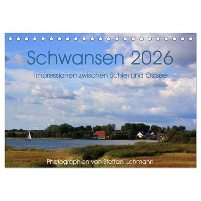 Schwansen 2026. Impressionen zwischen Schlei und Ostsee (Tischkalender 2026 DIN A5 quer), CALVENDO Monatskalender