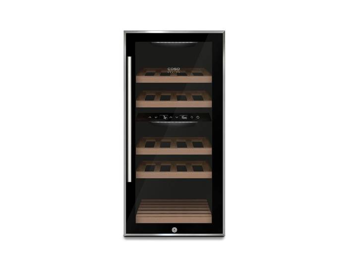 CASO Weinkühlschrank WineComfort 24 , Energieeffizienz: G, schwarz, B:39,7cm H:82,2cm T:50cm, Weinkühlschränke, Weinkühlschrank