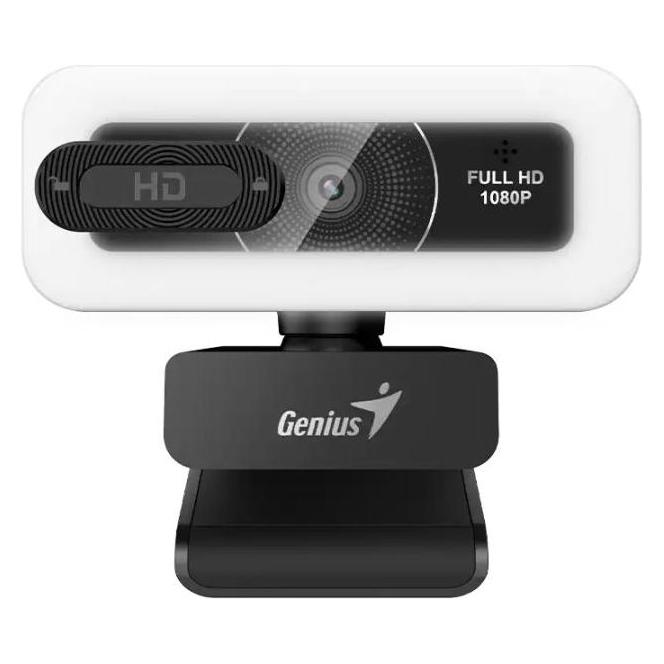 Genius FaceCam Light Webkamera, schwarz LED-Licht (2 Mpx) (32200010400)