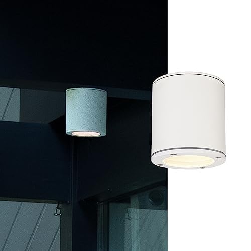 SLV Sitra Ceiling opbouwarmatuur wit IP44 9W GX53 voor tuin en terras