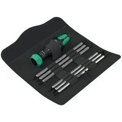 Wera Kraftform Kompakt Vario RA Multi-Bit-Schraubendreher Gerader Schraubendreher