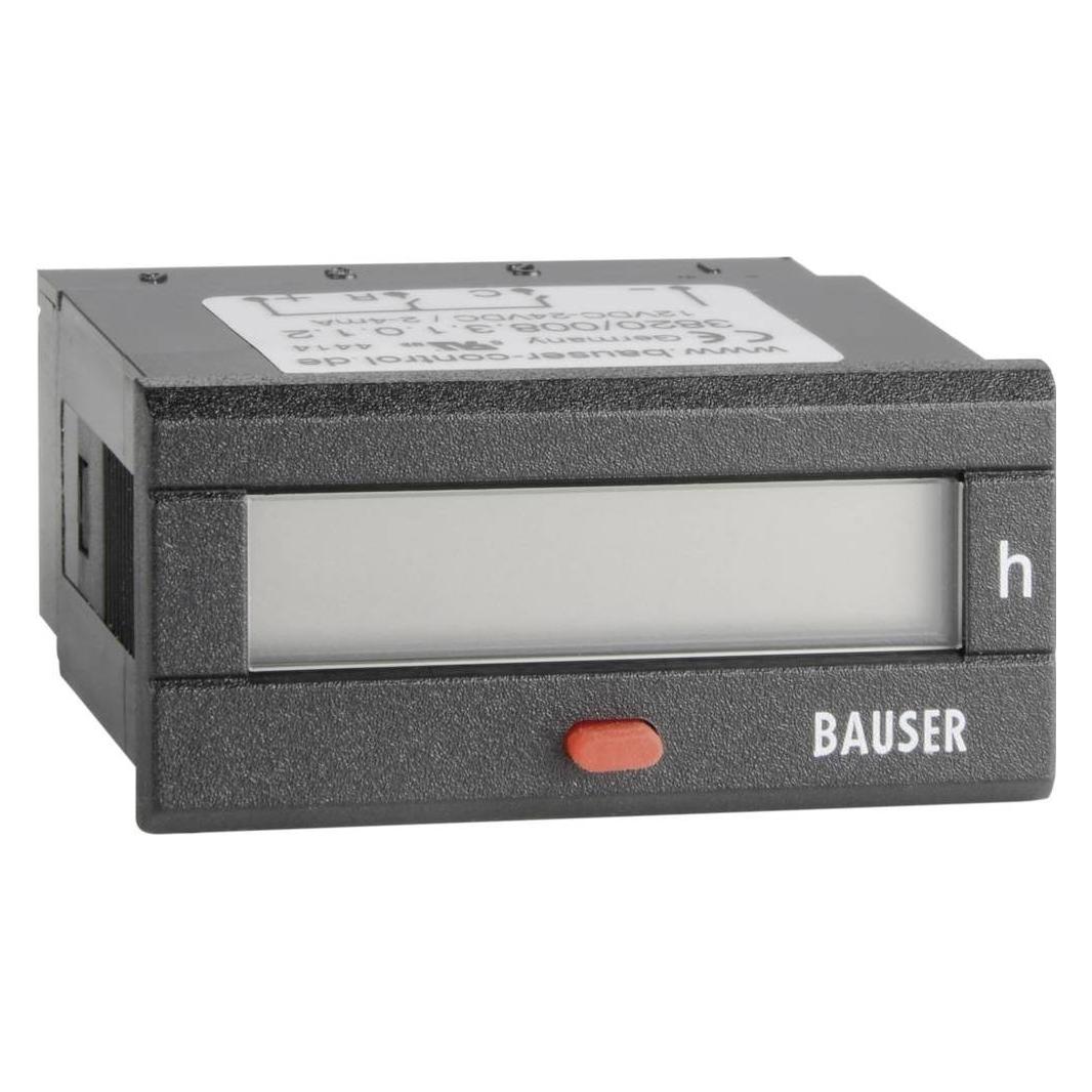 Bauser Digitaler Zeitzähler TwinTechnik Typ Betriebsstundenzähler Betriebsstundenzähler (3820.3.1.0.1.2 Twin 1)