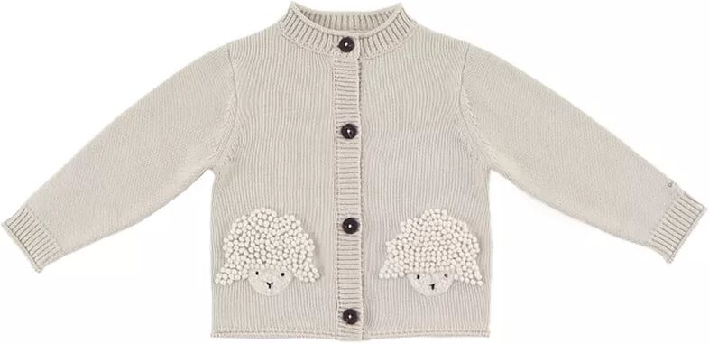 Donsje Amsterdam - Jacke, Jacken Lammi, 6-9M, Ecru