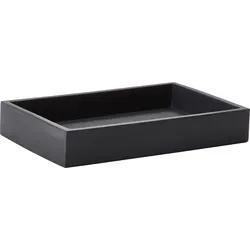 Moon Dekoratives Tablett 21,5 cm schwarz
