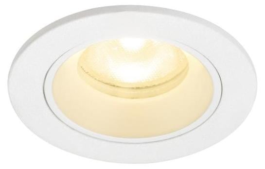 SLV Numinos XS Inbouwspot wit 3000K rond