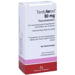 Tardyferon Depot-eisen(ii)-sulfat 80 mg - Reimport 50 St