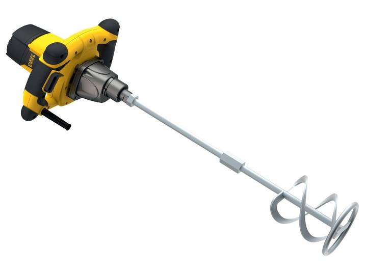 Malaxeur 1600 W Filaire STANLEY FATMAX FME190-QS Vitesse Variable Hélice 140mm\, Double Poignée avec Revêtement Grip