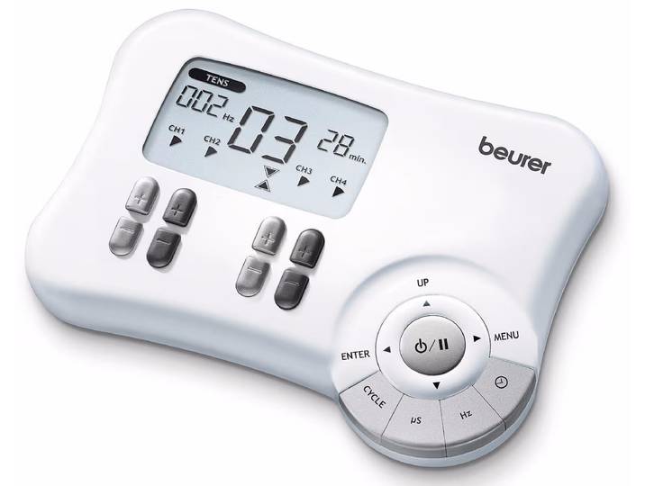 Beurer EM80 Elektrostimulationsgerät – Muskelstimulator/EMS – weiss