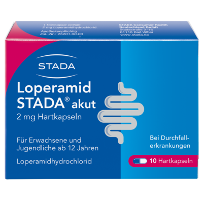 STADA Consumer Health Deutschland GmbH LOPERAMID STADA akut 2 mg Hartkapseln 10 St 08999960
