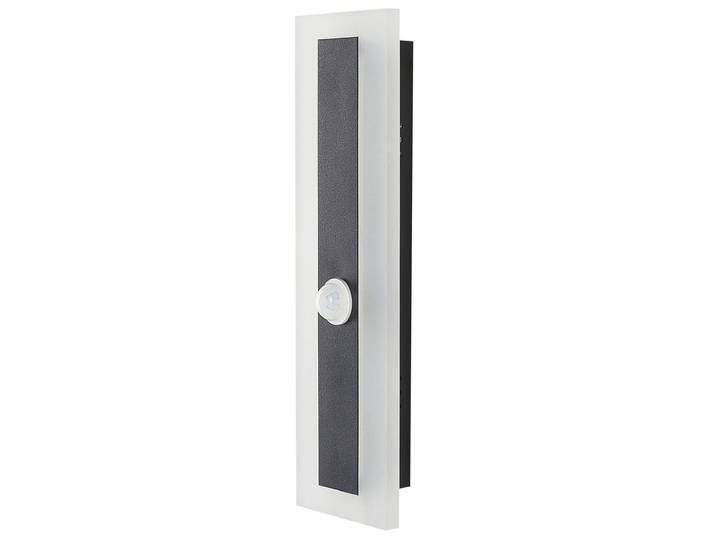 Lampe murale LED pour l'extérieur en métal noir 4x9