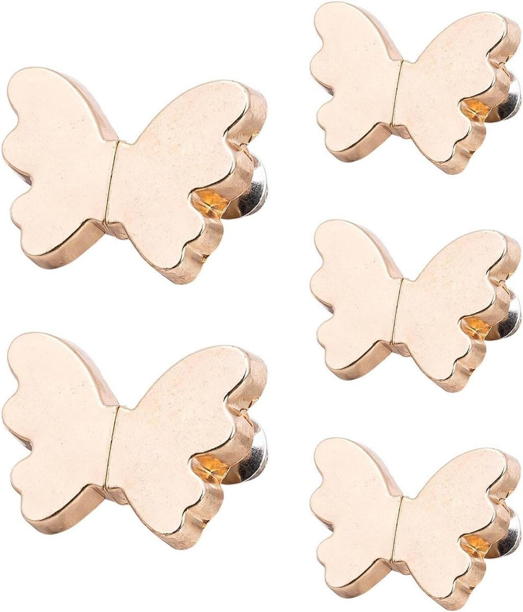 Gordijn Magneten Clips Goud - Magnetische Gordijnsluiting voor Privacy - 6 cm