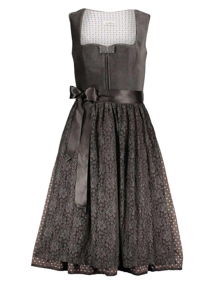 Almsach Dirndl in Anthrazit - 36