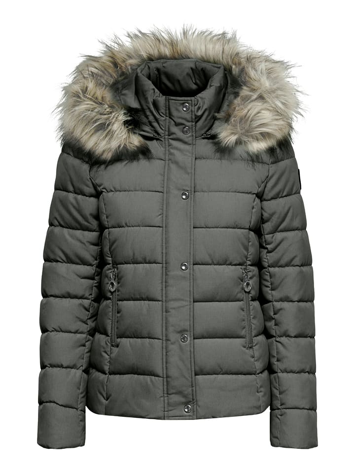 ONLY Steppjacke in Grau - XL