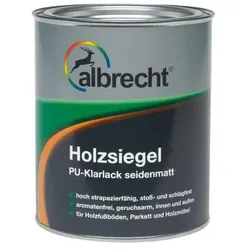 Albrecht Holzsiegel seidenmatt 375 ml farblos
