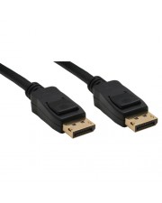 InLine DisplayPort-Kabel DisplayPort M bis M 2 m geformt Schwarz (17102P)
