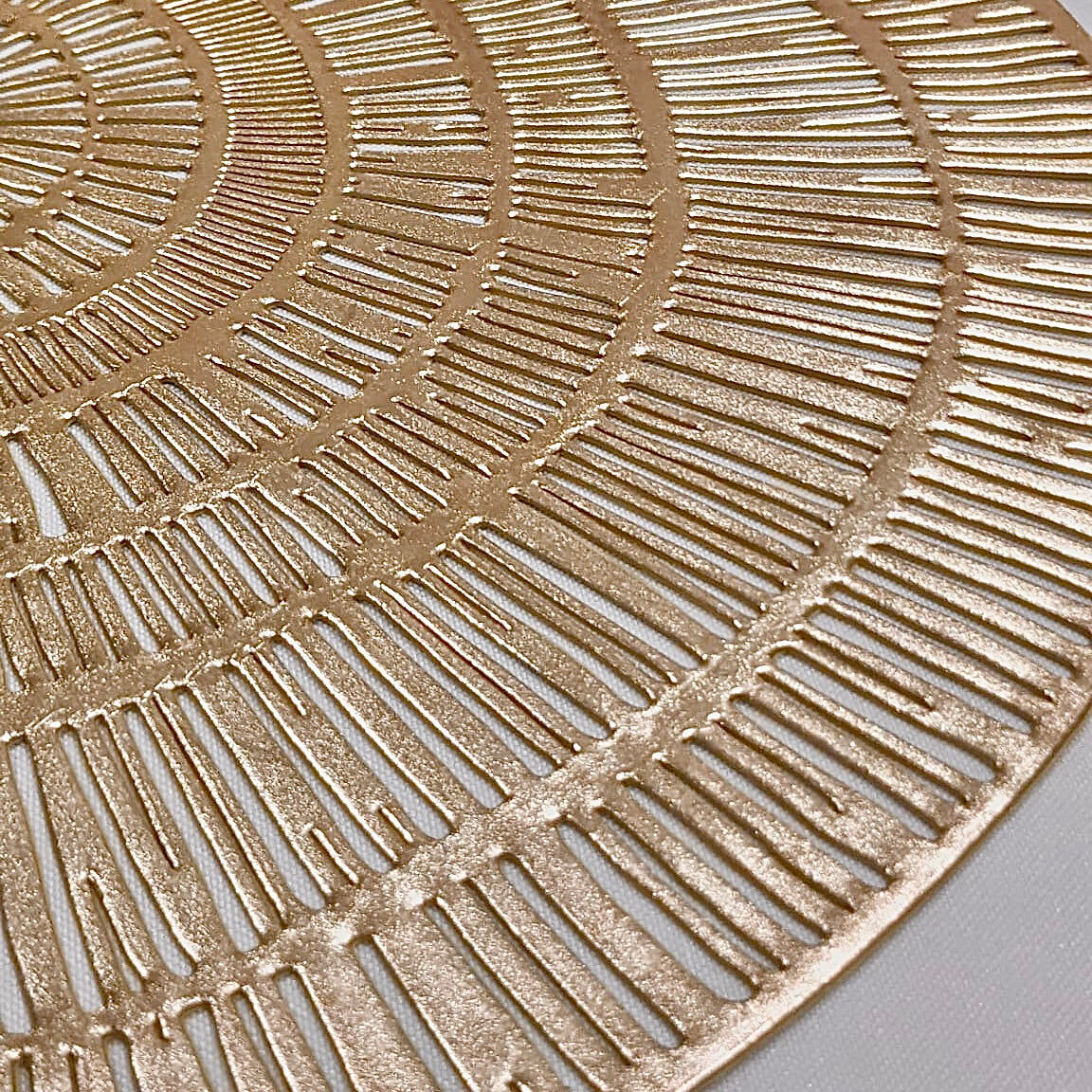 Georgina Gold Textured Placemat