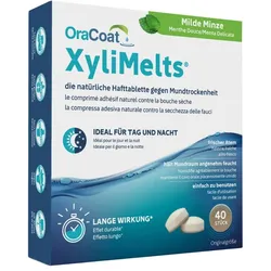 Oracoat Xylimelts Hafttabletten milde Mi 40 St