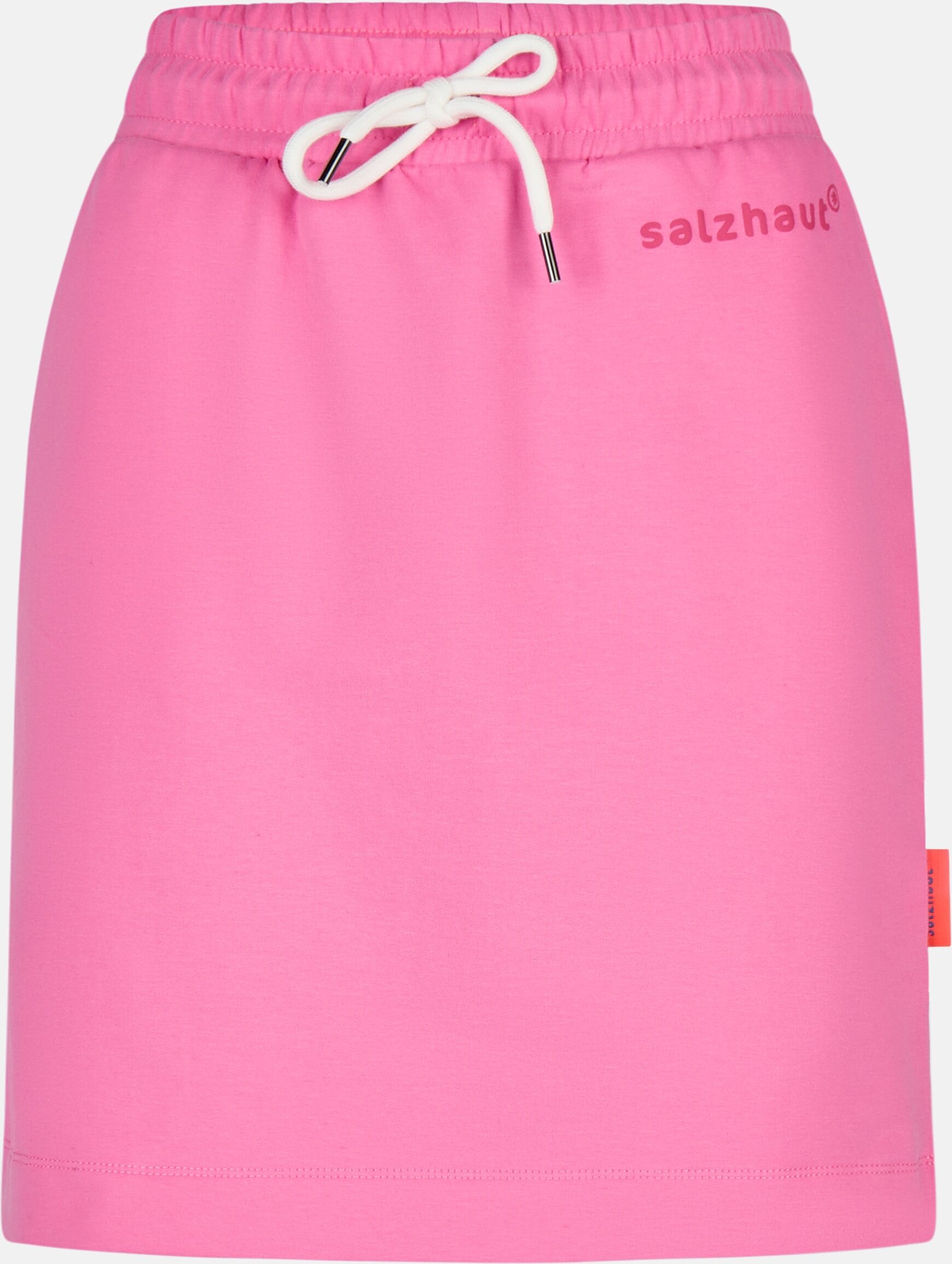Midirock SALZHAUT "Knielanger Rock (Midi) BIETJE", Damen, Gr. L, rosa (blossom), Obermaterial: 95% Baumwolle CO. 5% Elasthan EL., Röcke