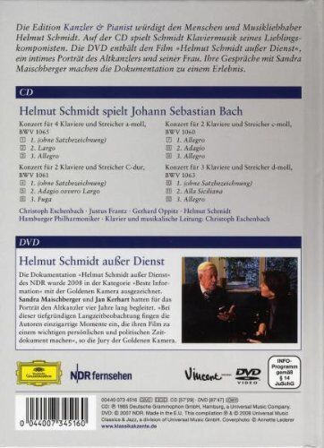 Sandra Maischberger - Helmut Schmidt - Kanzler und Pianist / Helmut Schmidt außer Dienst (CD+DVD) - Preis vom 06.10.2026 07:26:00 h