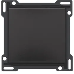 Niko Züblin 200-61105 Abdeckung für elektronischen Einfach Schalter oder Taster, piano black 20061105