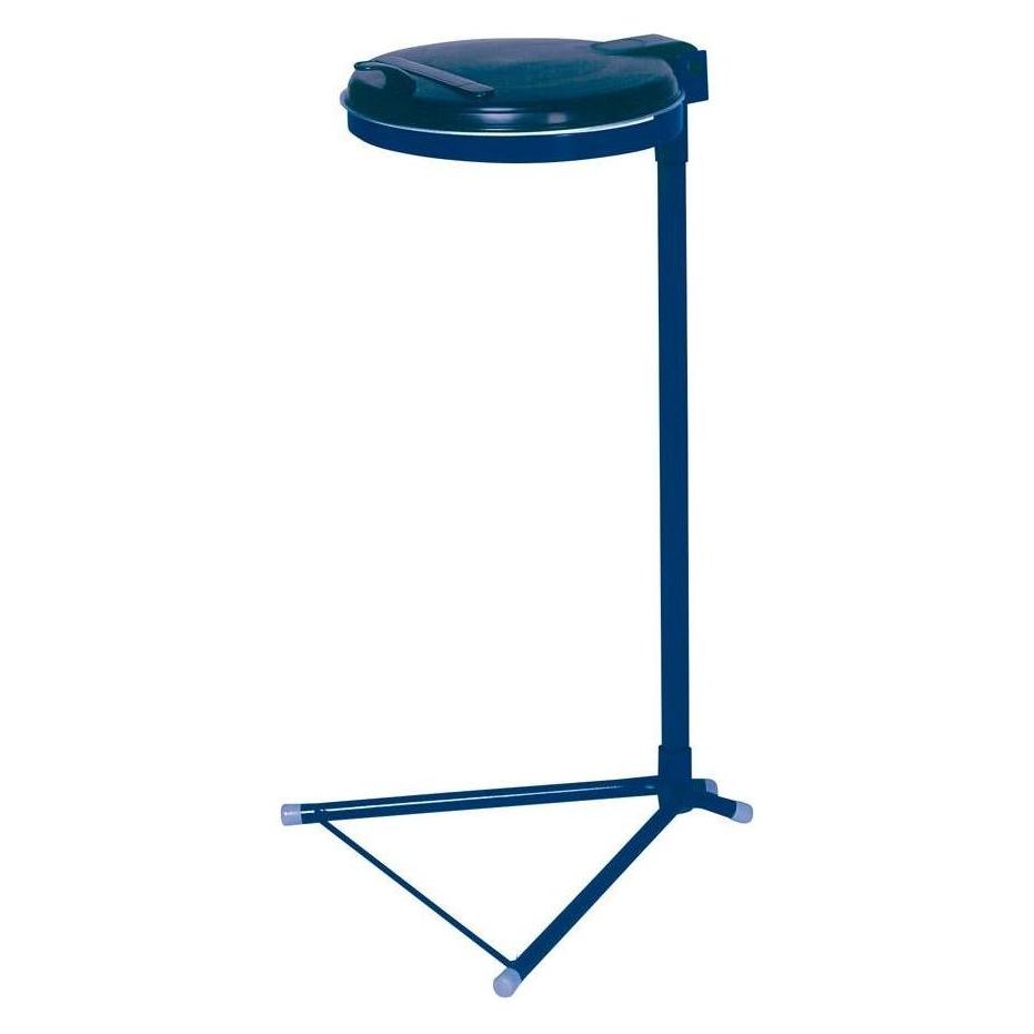 VAR Abfallsammler 120 l blau 4 Standfüsse KS-Deckel (120 l) (230412)