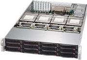 Supermicro 829HE1C4-R1K02LP, Rack, Server, Schwarz, Metallisch, ATX, EATX, 2U, HDD, Netzwerk, Leistung, Stromausfall, System