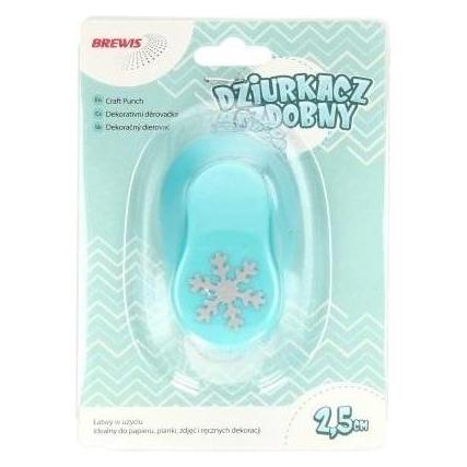 Brewis Dekorativer Locher - Schneeflocke 2,5 cm MIX (58214102)