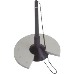 helit Kugelschreiberständer/H6359098, lichtgrau