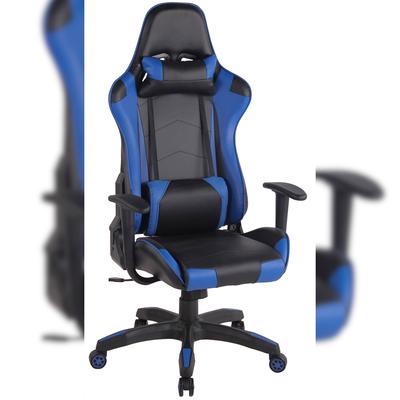 CLP Gaming Bürostuhl Miracle Kunstleder schwarz/blau
