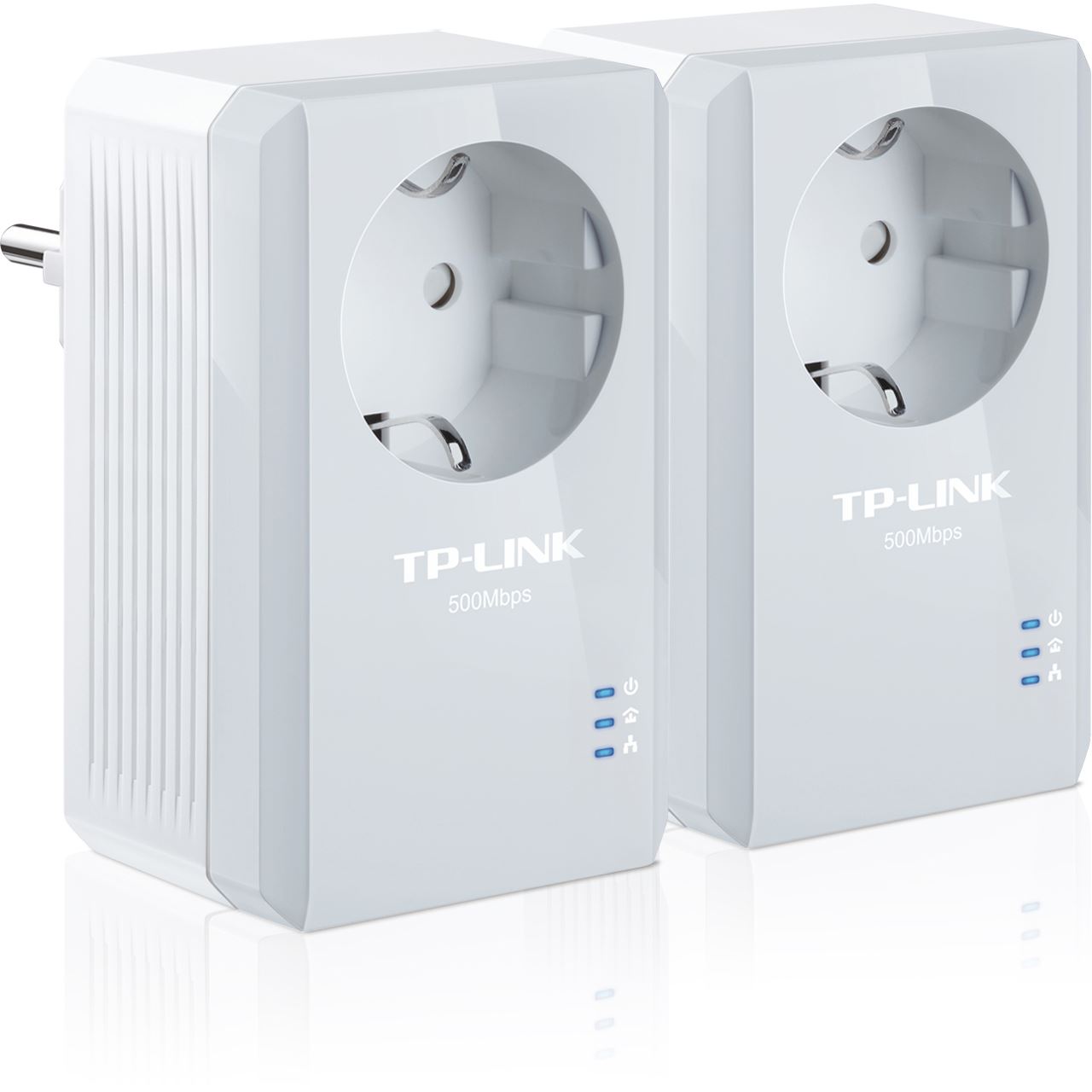 TP-Link Powerline AV500 Nano Adapter Kit 300 MBit/s 1x LAN 10/100 2er Pack weiss