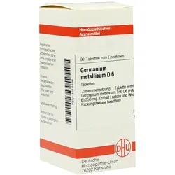 Germanium Metallicum D 6 Tabletten 80 St