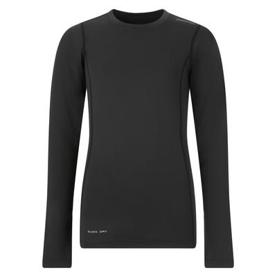 Funktionsshirt ENDURANCE "Power", Jungen, Gr. 152, schwarz, 90% Polyester, 10% Elasthan, unifarben, normal, Rundhals, Shirts Funktionsshirt, mit temperaturregulierenden Eigenschaften