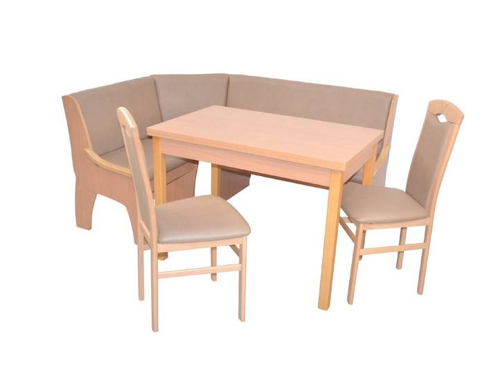 moebel-direkt-online Eckbankgruppe Liliane, (Spar-Set, 4tlg. Eckbankgruppe)