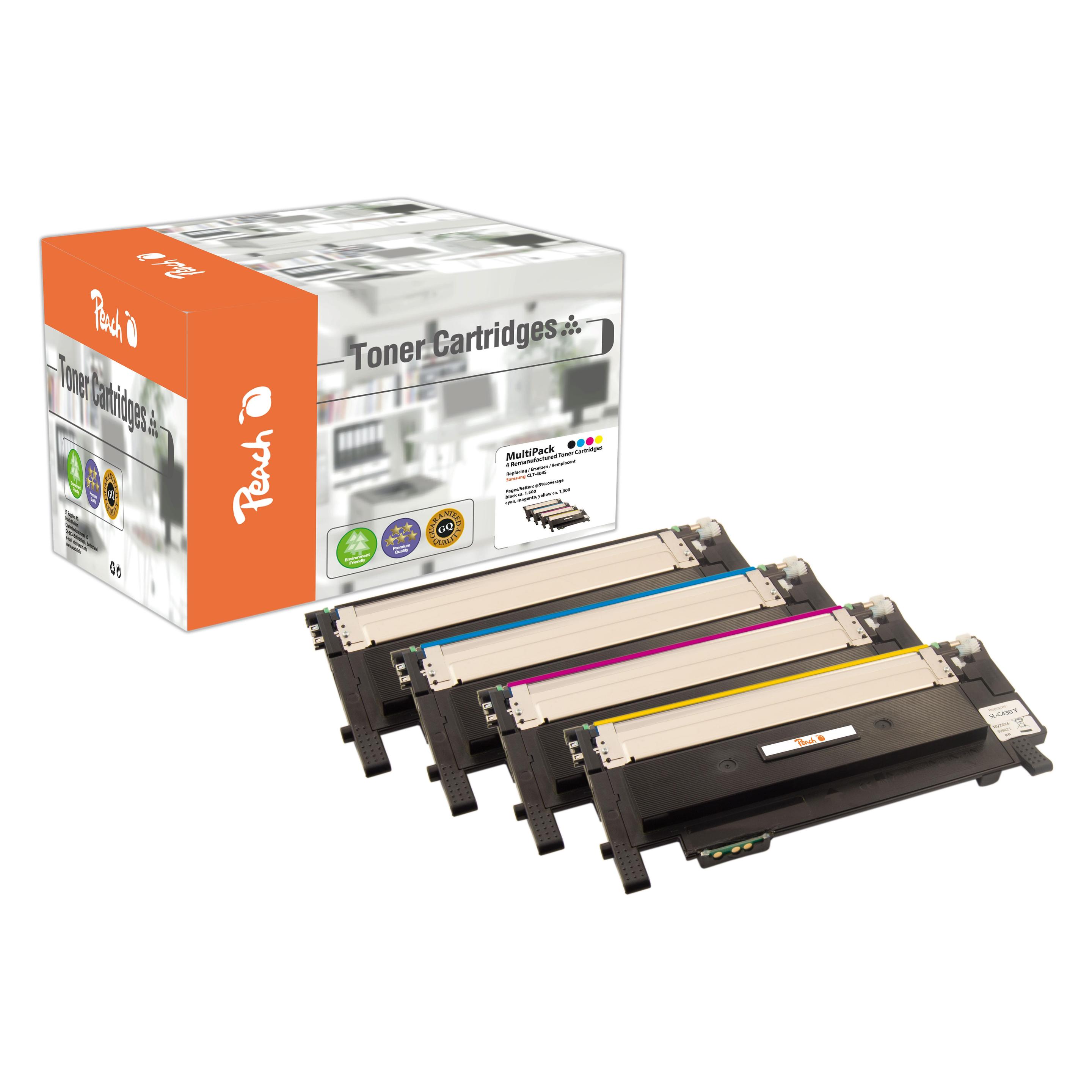 Peach Clt-404s (BK, C, M, Y) (111940)