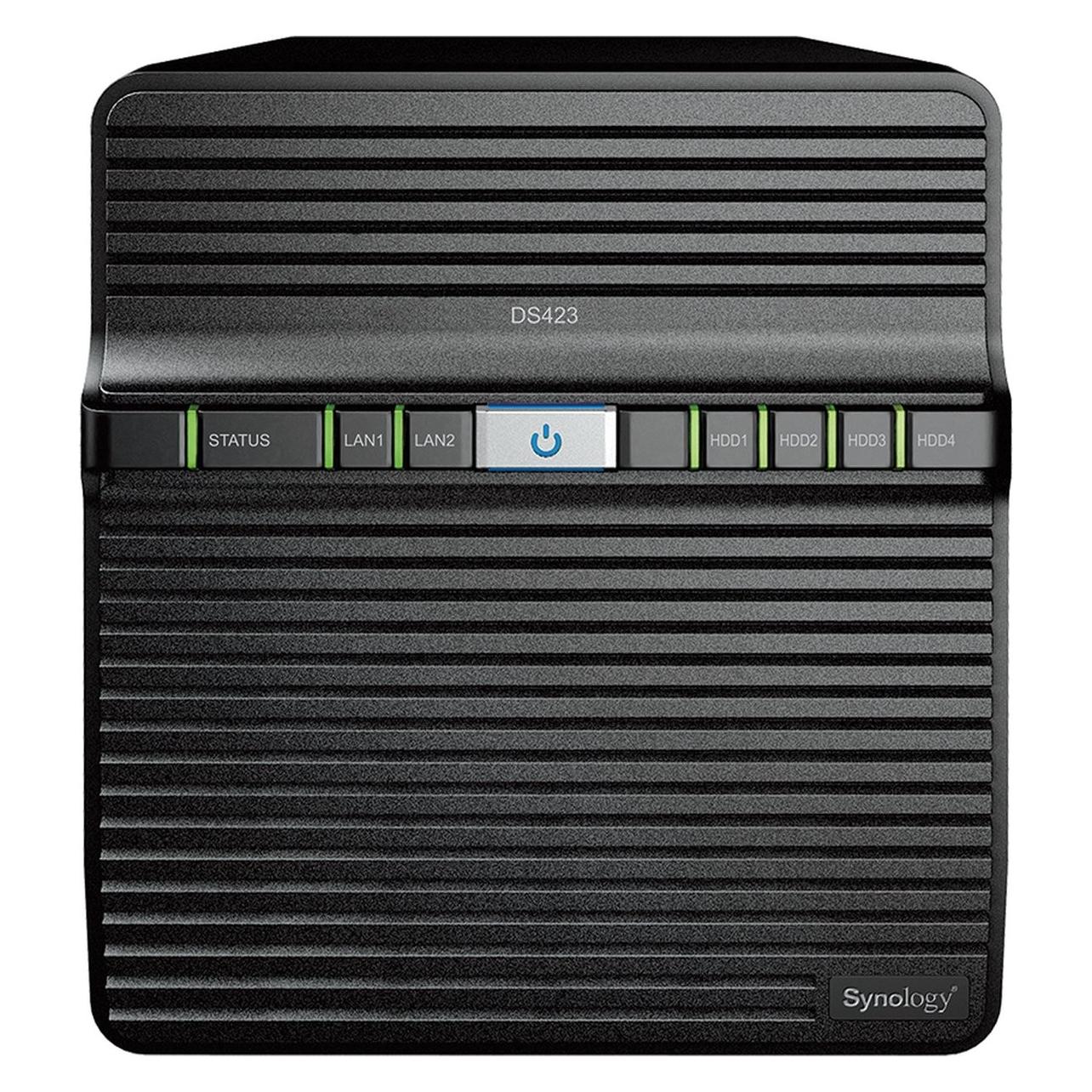 Synology DS423 Red 32TB (4x 8TB) (DS423) (4 x 8 TB, WD Red) (Ds423)