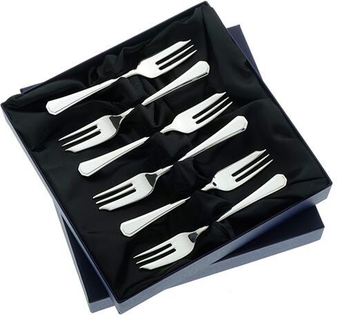 Arthur Price of England Chester Sovereign Stainless Steel Set of 6 Pastry Forks