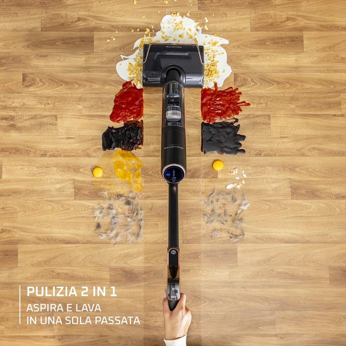 Rowenta Lavapavimenti Senza Fili X-clean 7 Gz5736e0-trust Blu E Cromato