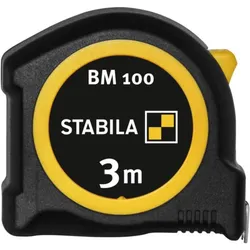 Stabila, Wasserwaage, Wasserwaage Type 70, 30 cm + Taschenbandmass BM 100, 3 m, metrische Skala (30 cm)