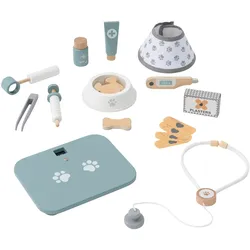 MUSTERKIND Tierarzt Zubehör Set Mentha, weiss | natur | gruen