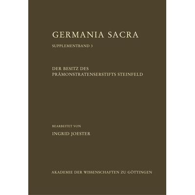 Der Besitz des Prämonstratenserstifts Steinfeld, Taschenbuch von Ingrid Joester, BoD - Books on Demand, 978-3-946048-16-9
