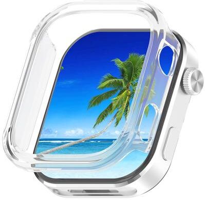 Everyday Crate XDfind Redmi Watch 6 Protective Case Half Coverage PC Watch Cover Lightweight Bumper transparent
