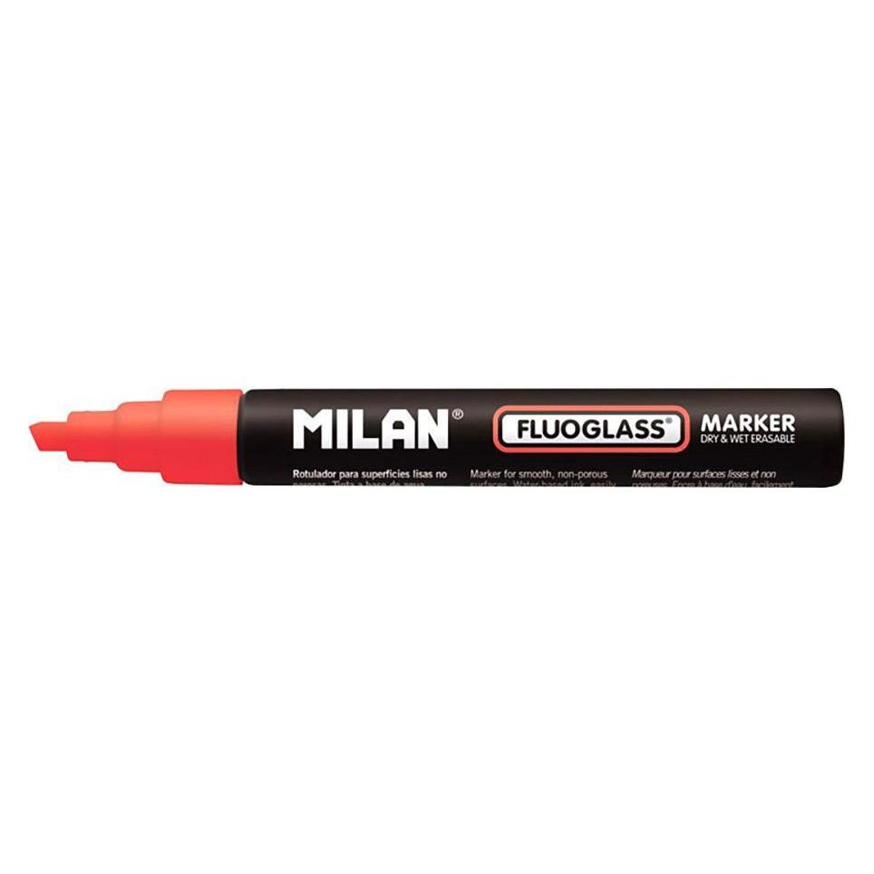 Milan Blister with pack bevelled tip fluoglass 2 - 4mm, red (2x) (49374426)