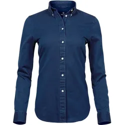 Tee Jays Damen Denim Twill Bluse langarm 4003 indigo 3XL