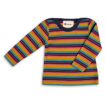 Engel - Baby Pulli L/S Druckknöpfe an den Schultern - Merinoshirt Gr 62/68 multicolour