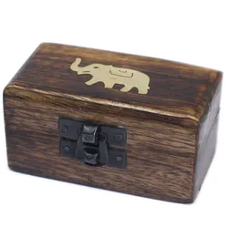 Small Pill Boxes - Mango Wood