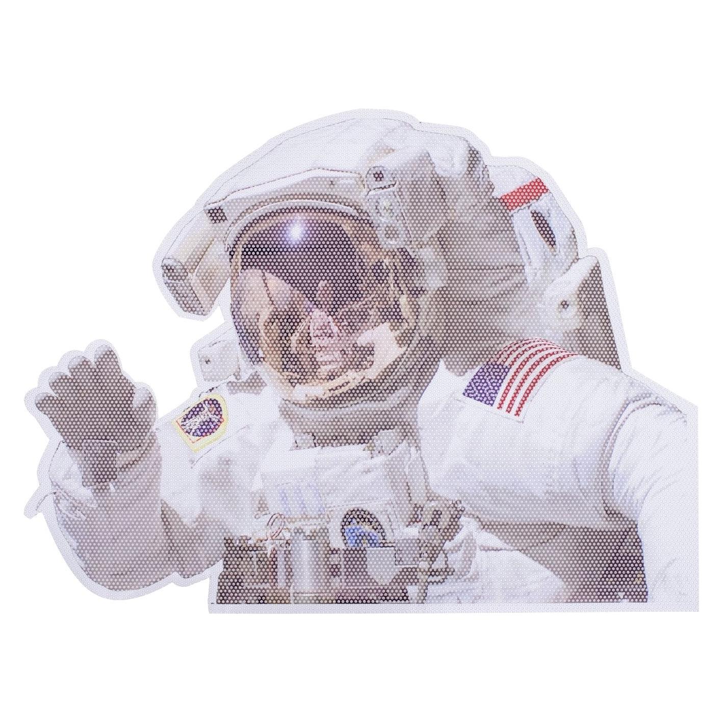 Nasa Ride with Astronaut Fenstersticker Astronaut (1 Sticker) (1002542)