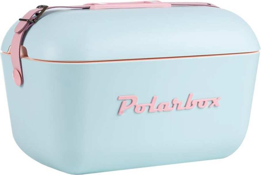 Polarbox Baby koelbox bloempot roze, 12 liter