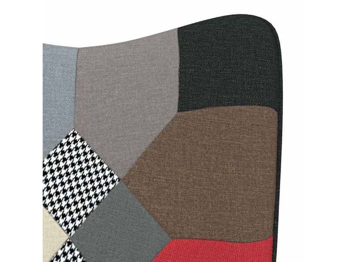 Elégant Siège relax/Chaise de salon Multicolore - Chaise de relaxation Patchwork Tissu PRO3871398555765