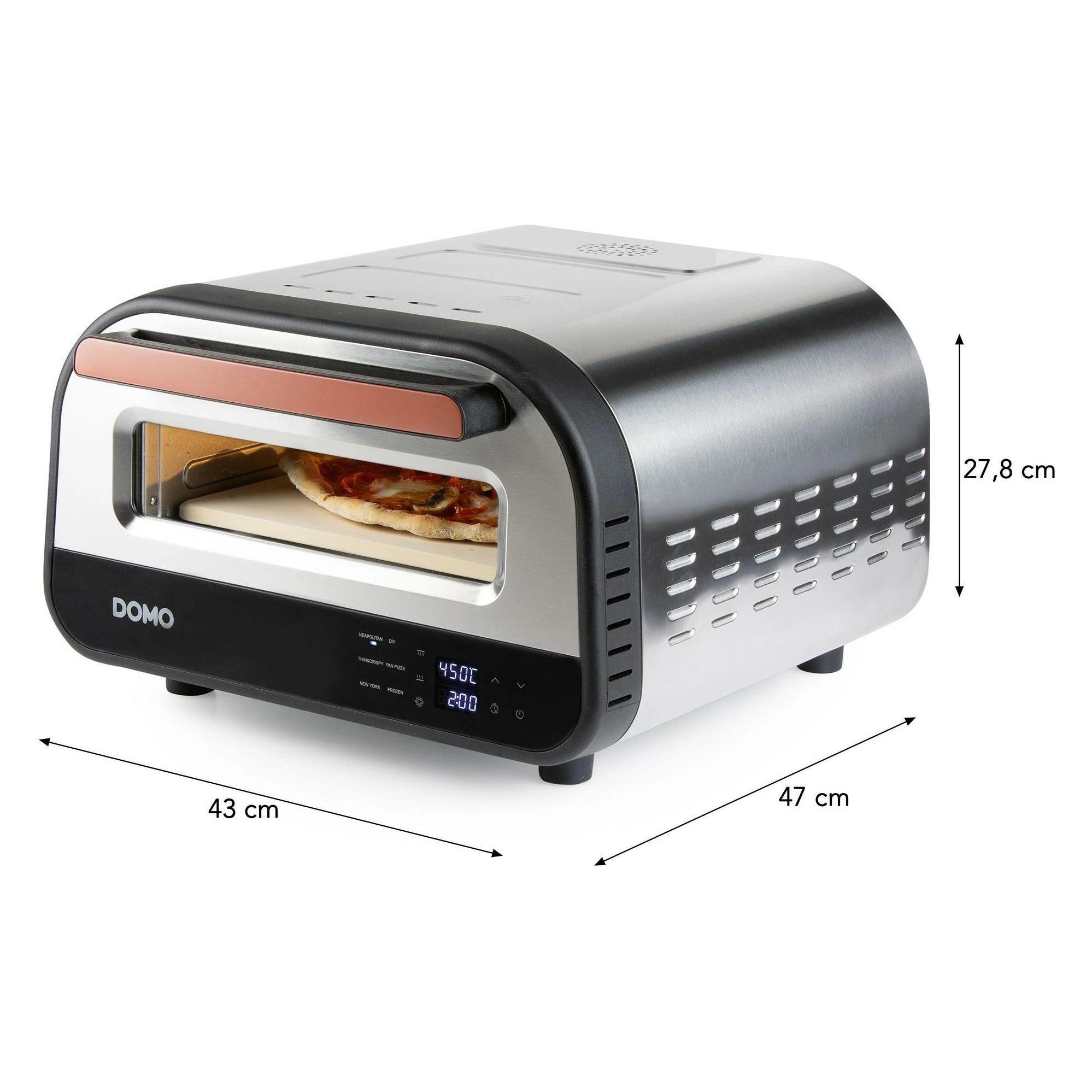 Domo Pizza Genius (Pizzaofen Elektrisch) (DO9289PZ)