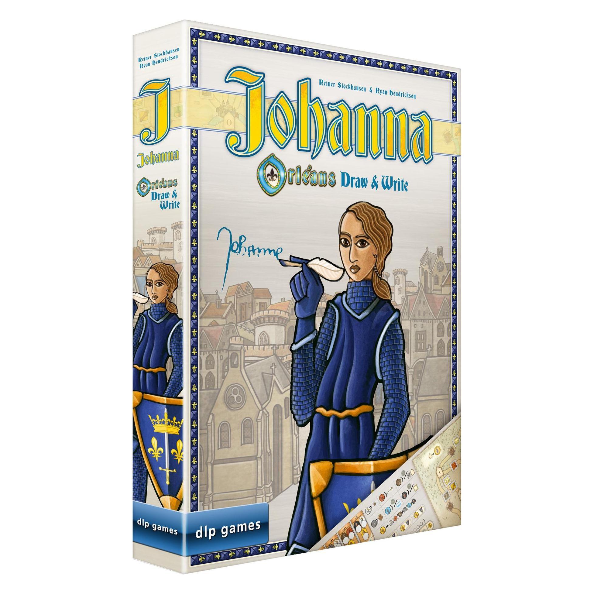 DLP Kennerspiel Johanna - Orléans Draw & Write (Deutsch, Englisch, 1 - 5 Spieler) (DLP01069)